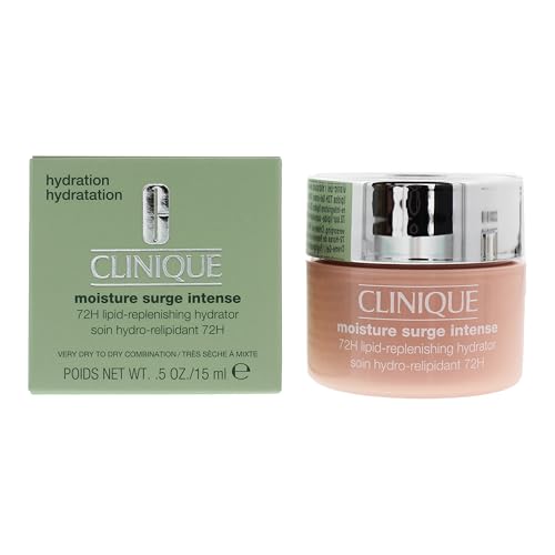 🔥 STARKER PREIS (-50%) Clinique Moisture Surge™ Intense 72H Lipid-Replenishing Hydrator | Intensive Feuchtigkeitspflege für trockene bis sehr trockene Haut, mit Hyaluronsäure, Aloe-Wasser + Cica | intensiv + lang anhaltend
