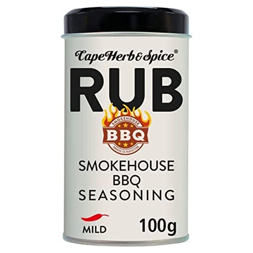 Cape Herb & Spice Smokehouse BBQ Seasoning, 100 g Tin (1-Pack)
