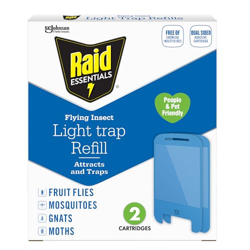 Essentials Flying Insect Light Trap Refills 2 Light Trap Refill