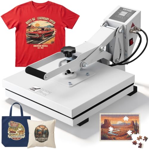 VEVOR Heat Press, 15x15 Heat Press Machine