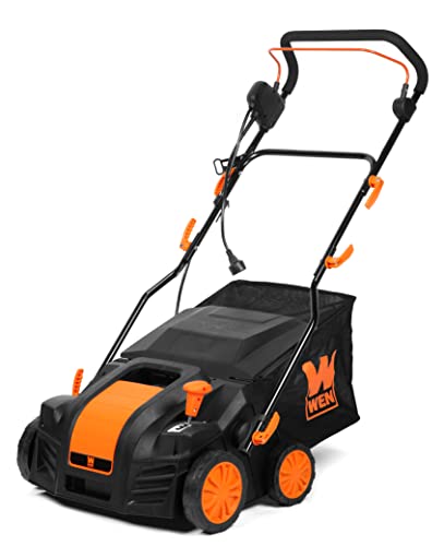 WEN Electric Dethatcher A versatile dethatcher that also works great for aerating lawns.