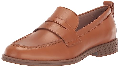 Cole Haan Women's Stassi Penny Loafer, Pecan Leather, 8-B US