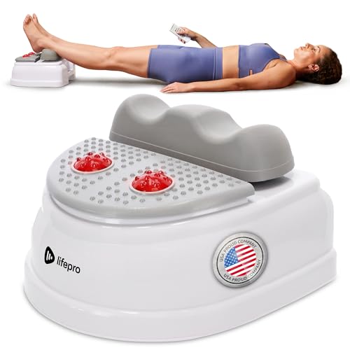 Lifepro Chi Machine - Lymphatic Massager with Red Light Therapy, 12-Speed Swing Exercise Machine for Passive Aerobic Fitness, Blood Circulation, Stress Relief & Recover