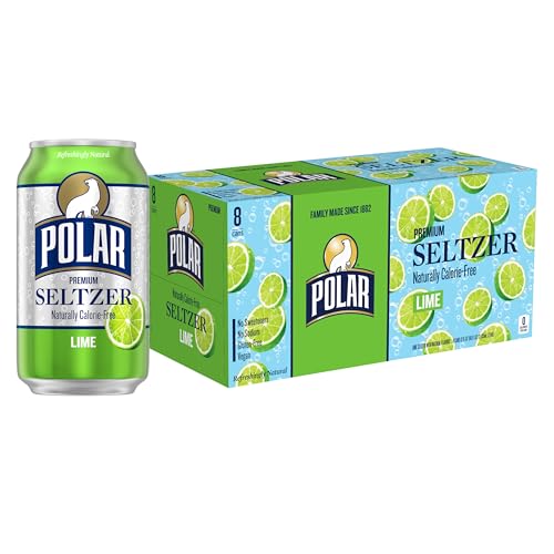 Seltzer Water Lime 12 Fl Oz Cans 8pk
