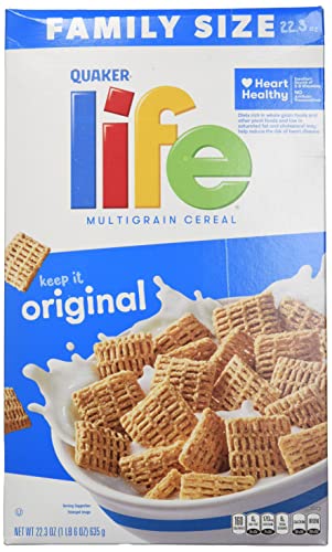 Quaker Life Original Cereal, 22.3OZ Box