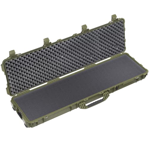 Pelican Protector 1750 Long Case - Multi-Purpose Hard Shell with Foam for Tripod, Camera Equipment, Sportsman Rifles, Electronics Gear, and More (OD Green)