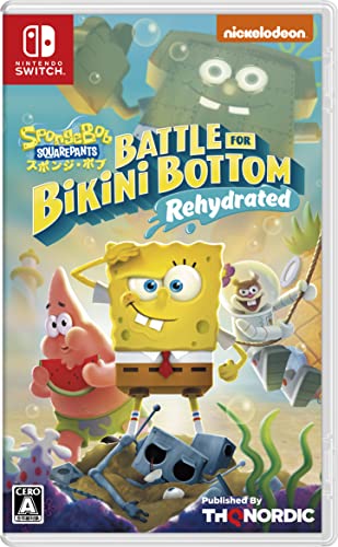 THQ Nordic歴代ゲームランキング｜最高のタイトルを決めよう！・人気投票　19位　スポンジ・ボブ Battle for Bikini Bottom - Rehydratedの画像