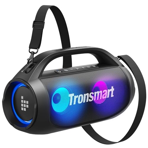 Tronsmart Bang SE Portable Bluetooth Speaker, Colorful LED and 40W Wireless Stereo to Infuse Your Party, Ultra Lightweight Portable Design and IPX6 Waterproof, Suitable for Party/Outdoor/Travel