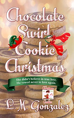 Chocolate Swirl Cookie Christmas book cover