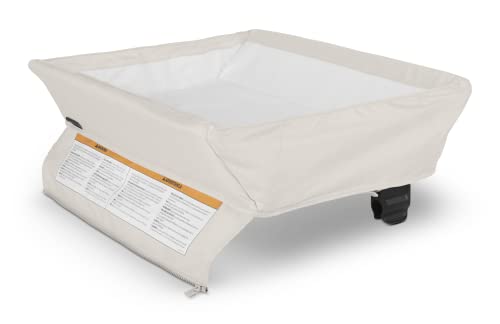 UPPAbaby Remi Changing Station/Wipeable Surface/Simple Attachment and Storage/Charlie (Sand Mélange)