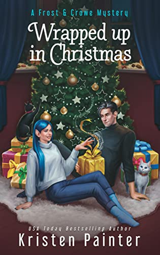 Wrapped up in Christmas book cover