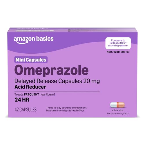 Omeprazole Delayed Release Mini Capsules 20 Mg Acid Reducer Treats