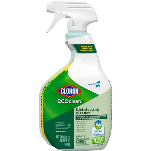 Cloroxpro Ecoclean Disinfecting Cleaner Spray Bottle 32 Fluid Ounces