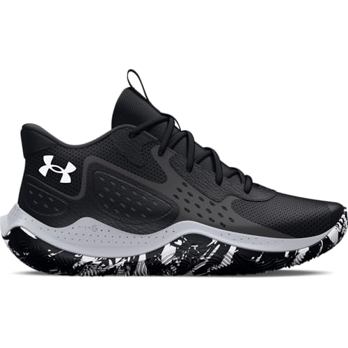 Under Armour Unisex Jet '23, (002) Black/Jet Gray/White, 8, US