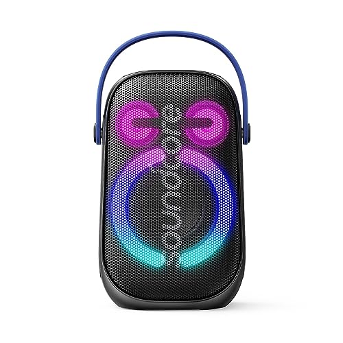 Soundcore Anker Rave Neo 2 Portable Speaker with 80W Stereo Sound,Partycast 2.0,Light Show,Ipx7 Waterproof(Floats On Water) 18H Playtime,Customizable 