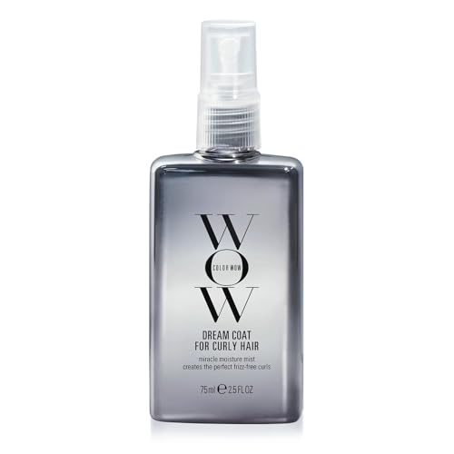 COLOR WOW Dream Coat for Curly Hair, 2.5 fl oz – Frizz-Free Curls Made Easy, Moisture-Boosting Spray, Curl-Enhancing Formula