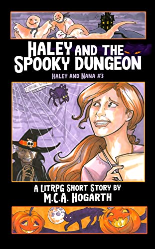 Haley and the Spooky Dungeon book cover