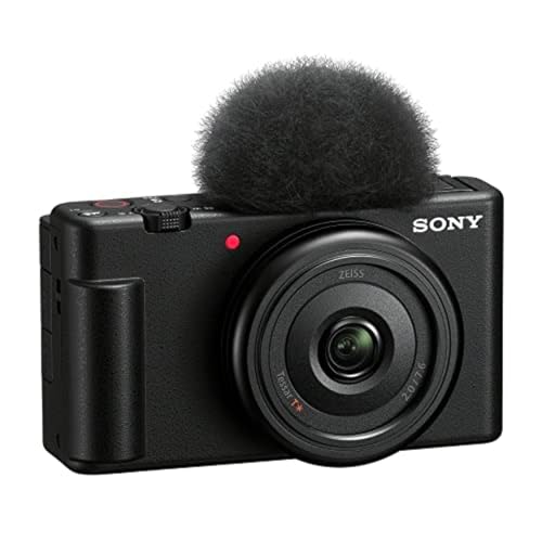 Sony ZV-1F Cámara de Vlog para Creadores de Contenido y Vloggers Negro