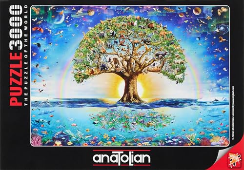 Anatolian Puzzle - Tree of Life, 3000 Piece Jigsaw Puzzle, #4927