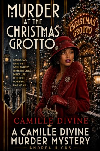 Murder At The Christmas Grotto book cover