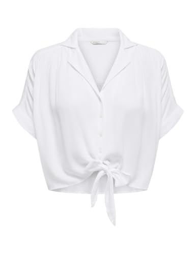 🔥 STARKER PREIS (-46%) Onlpaula Life S/S Tie Shirt WVN Noos
