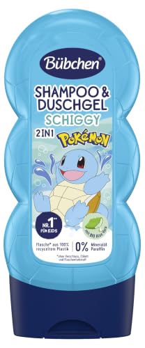 🔥 STARKER PREIS (-44%) Bübchen Shampoo & Duschgel für Kinder, Pokémon Schiggy Edition, 230 ml