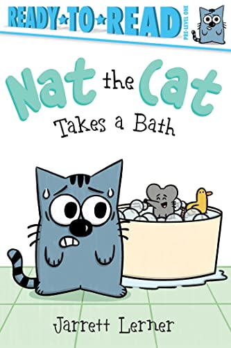 Nat the Cat Takes a Bath (By: Jarrett Lerner) cover