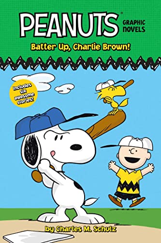 Batter Up, Charlie Brown! Graphic Novel book cover