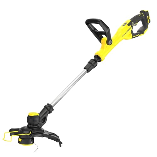 STANLEY FATMAX V20 | 18V String Trimmer - Large 33cm Cutting swath, Automatic 1.6mm line...