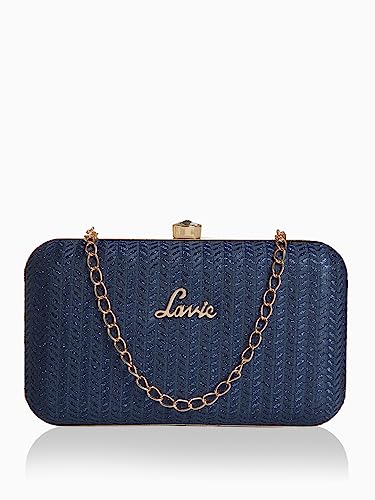 Lavie Women's Sparkle Framed Clutch | Ladies Purse Handbag