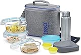 Treo by Milton Premier Glass Tiffin with Bag Set of 8 874
