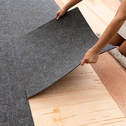 Carpet tiles peel and stick