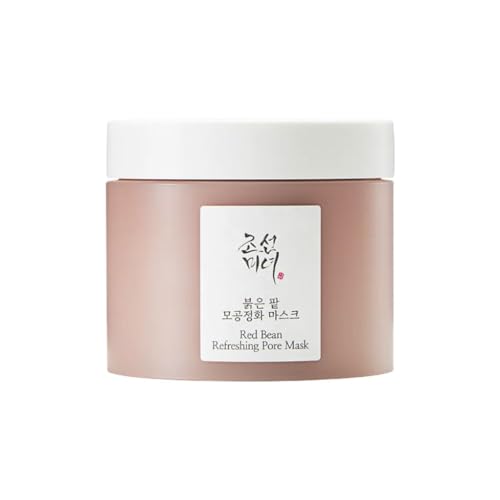 Beauty of Joseon Red Bean Pore Refreshing Mask Mud Cream Hydrating Wash Off Pack, Pore Cleansing Exfoliator, Korean Skin Care for Men and Women 140ml, 4.73 fl.oz