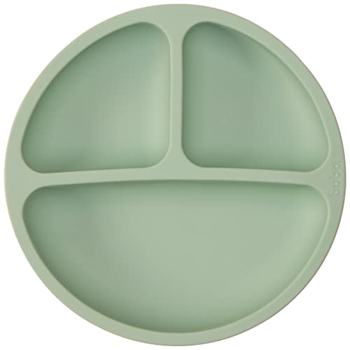 Buba Pratinho Em Silicone Com Ventosa Verde