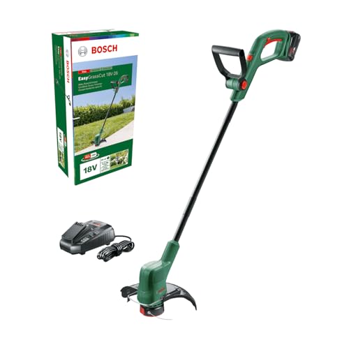 Bosch 18V Cordless Lawn Grass Line Trimmer Whipper Snipper with 1 x 2.5ah Battery & Fast...