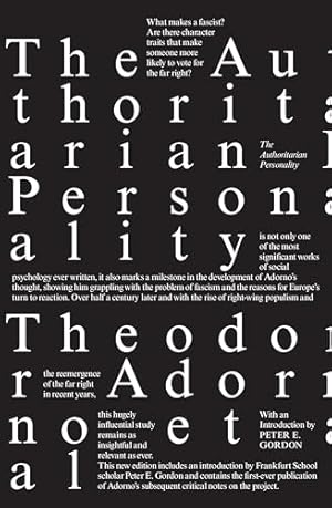 Studien zum autoritären Charakter Theodor W. Adorno