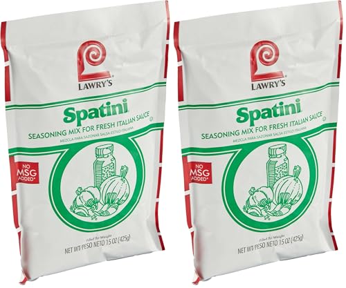 Lawry's Spatini Spaghetti Sauce Seasoning Mix, 15 oz - One 15 Ounce Packet of Spaghetti Seasoning Mix, Ideal for Creating Flavorful Italian Sauce (Pack of 2)