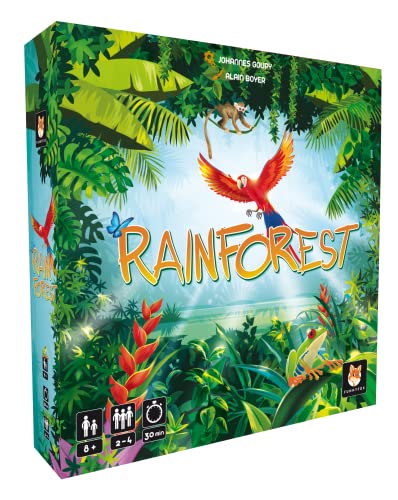 Funnyfox - Rainforest - Jeu de stratégie Accessible sur Le thème de la diverstité - A partir de 8 Ans - De 3 à 6 Joueurs