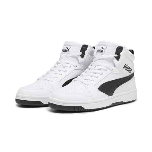 (-47%) PUMA Unisex Rebound V6 Turnschuhe, Puma White Puma Black, 41 EU