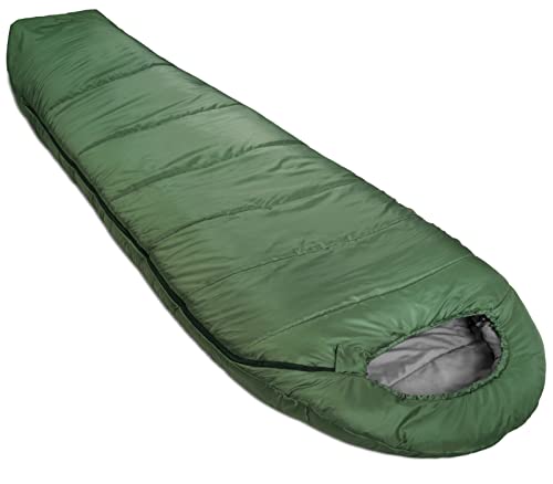 Amazon Basics 20 Degree Mummy Sleeping Bag 82x33 in Cold Weather
