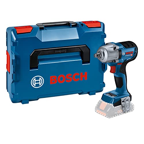 (-47%) BOSCH Professional 18V System atornillador de impacto a batería GDS 18V-450 HC (par de apriete 450 Nm, par de arranque 800 Nm, incl. módulo Bluetooth GCY 42, L-BOXX, sin batería/cargador)