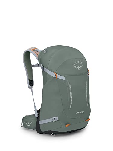 Osprey Hikelite Unisex Rucksack, 28L, Pine Leaf Green, M/L