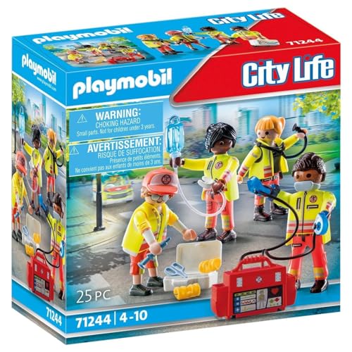 Playmobil 71244 Medical Team, toy playset suitable for children ages 4+