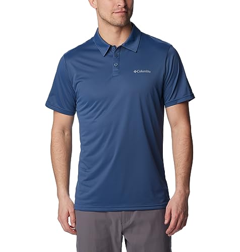 Columbia Men's Hike Polo, Dark Mountain, Medium