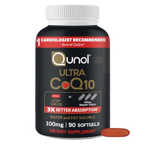 Ultra Coq10 100mg Softgels 3x Better Absorption Antioxidant For Heart