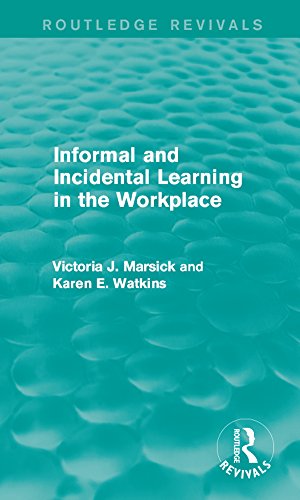 Informal and Incidental Learning in the Workplace book cover