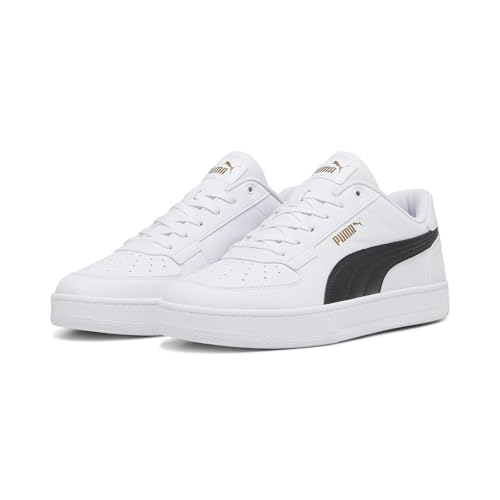 (-41%) PUMA Unisex Caven 2.0 Turnschuhe, Puma White Puma Black Gold, 37 EU