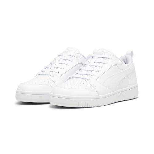 (-24%) PUMA Rebound V6 Low Unisex Sneaker , Puma White Cool Light Gray, 39 EU