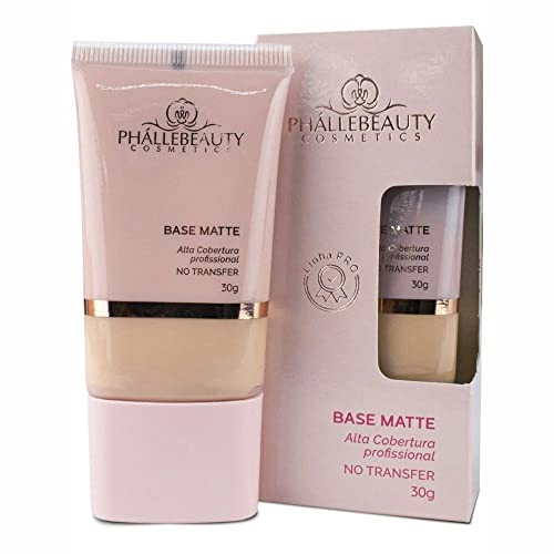 Base Matte Alta Cobertura Phallebeauty