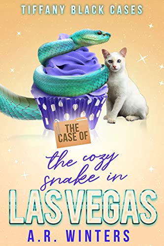 The Case of the Cozy Snake in Las Vegas book cover
